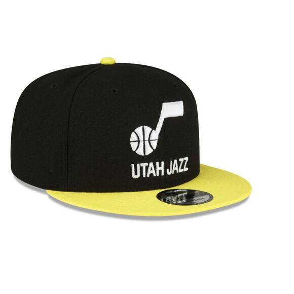 NWT New Era Utah Jazz Basic Two Tone 9FIFTY Snapback Hat NBA Logo Embroidered - Picture 3 of 6